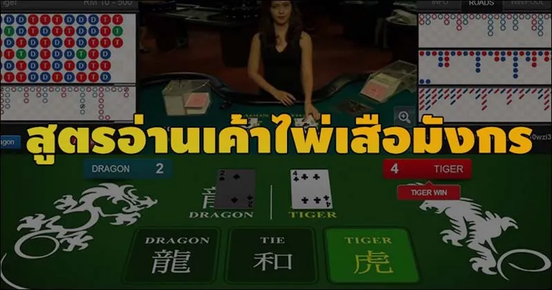 สูตรอ่านเค้าไพ่เสือมังกร
